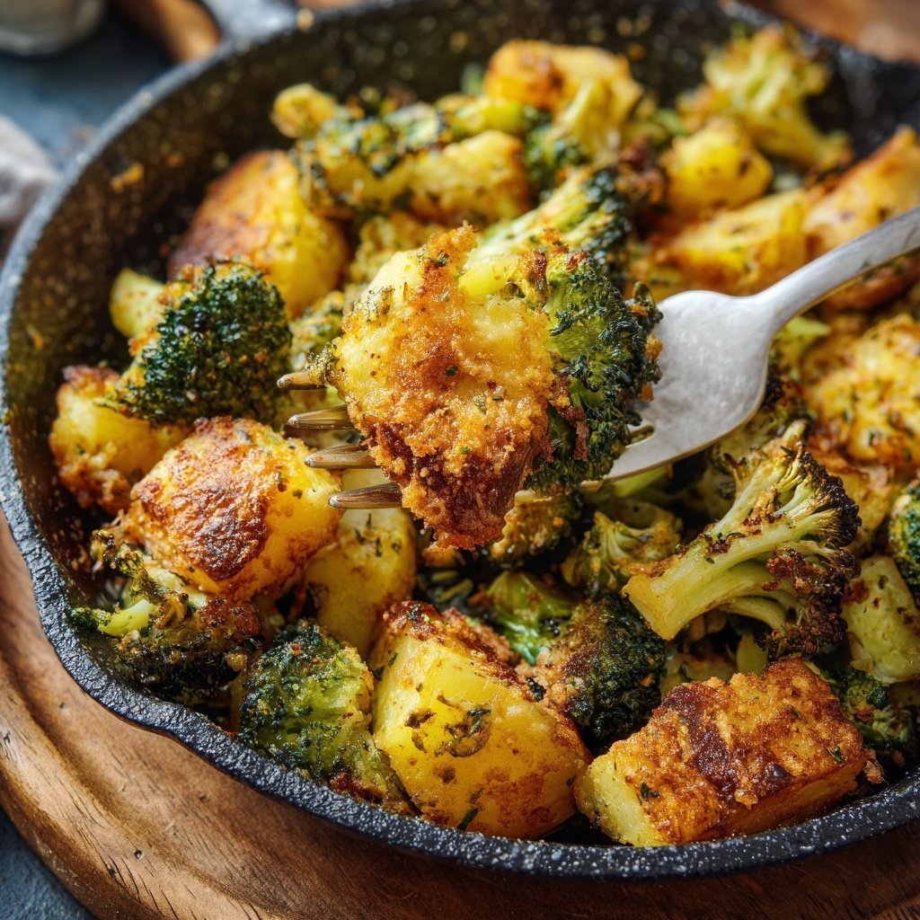 Brokkoli Kartoffel Pfanne Rustikal